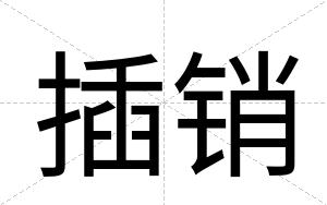 插销