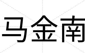 马金南