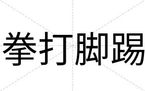 拳打脚踢