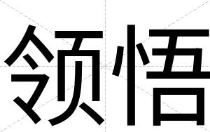 领悟