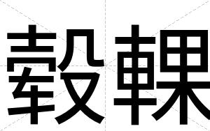 毂輠