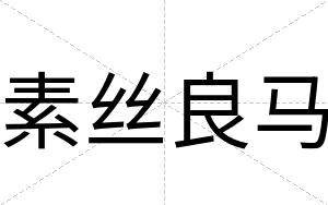 素丝良马