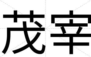 茂宰