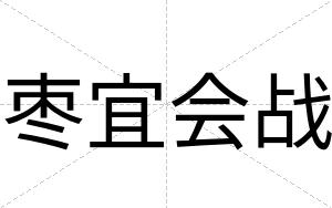 枣宜会战
