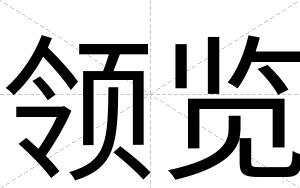 领览