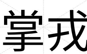 掌戎