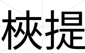 梜提