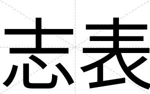 志表