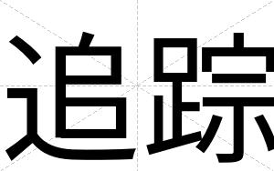 追踪