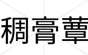 稠膏蕈
