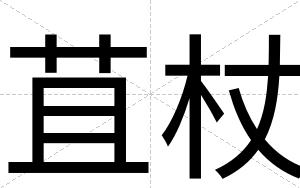 苴杖