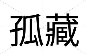 孤藏