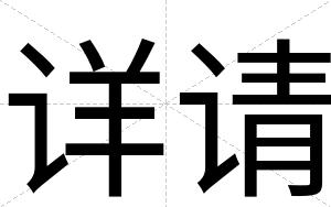 详请