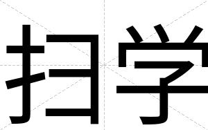 扫学