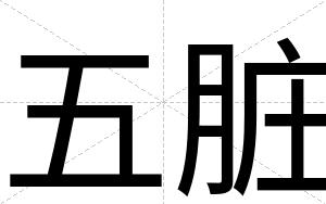 五脏