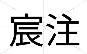 宸注