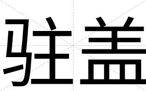 驻盖