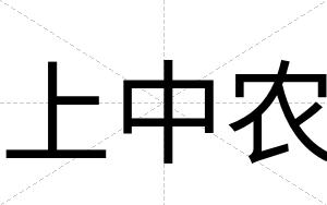 上中农