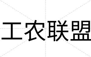 工农联盟