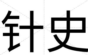 针史