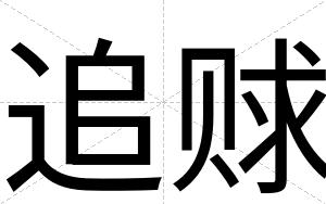 追赇