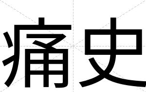痛史