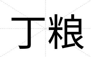 丁粮
