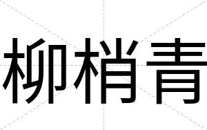 柳梢青