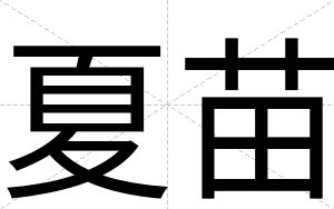 夏苗
