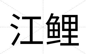 江鲤