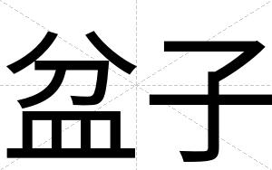 盆子