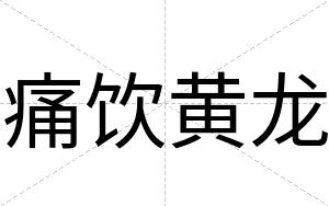 痛饮黄龙