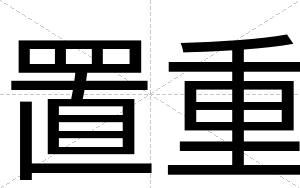 置重