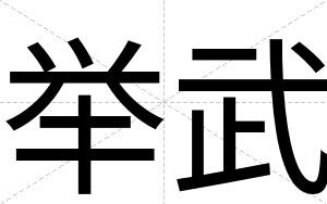 举武