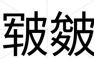 皲皴