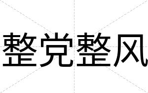 整党整风