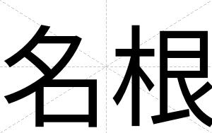 名根