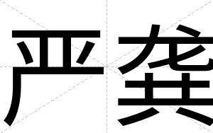 严龚