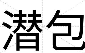 潜包