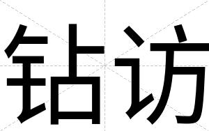 钻访