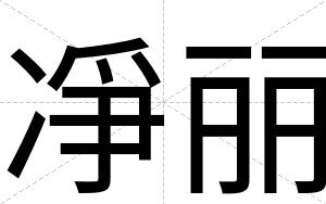 凈丽