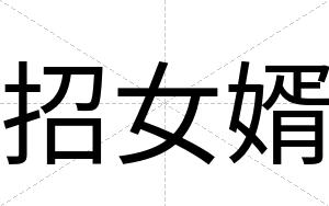 招女婿