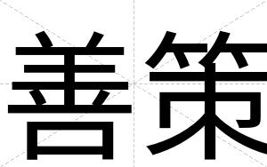 善策
