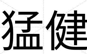 猛健