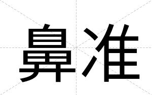 鼻准