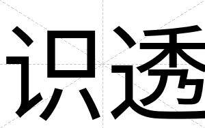 识透
