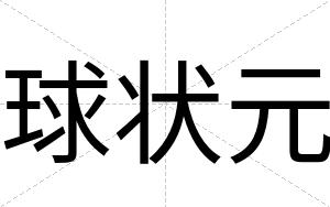 球状元