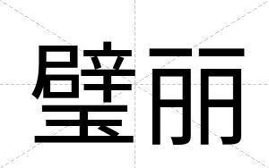 璧丽