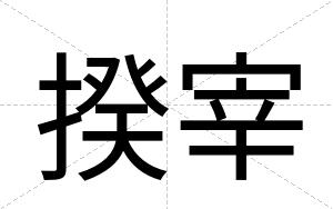 揆宰