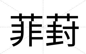 菲葑